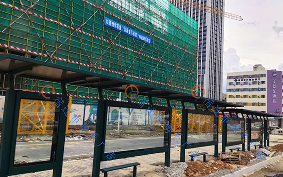 广东候车亭发货